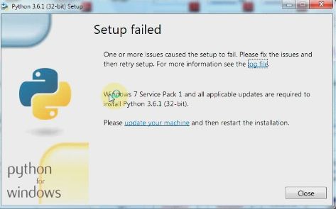 windows 7 service pack 1 fails